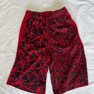 Nike Sport Athletic Spider lightweight breathable Kids M (6) Drifit long Shorts